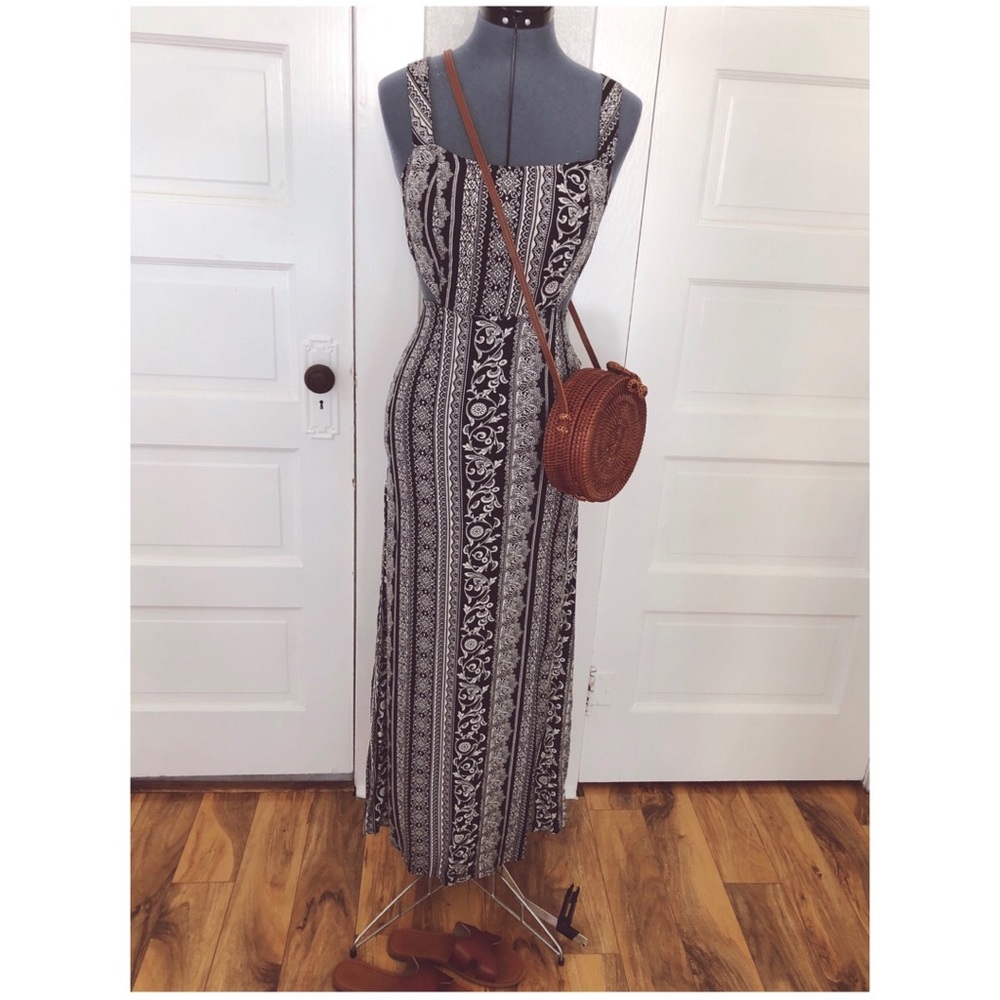 Black/White Design Dress